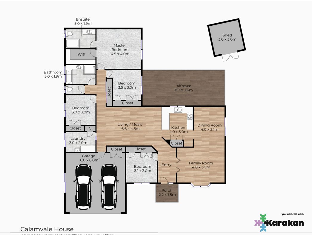 Floor Plan Calamvale House