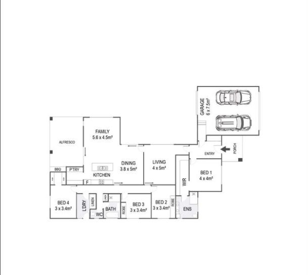 Floor plan Haven Holm