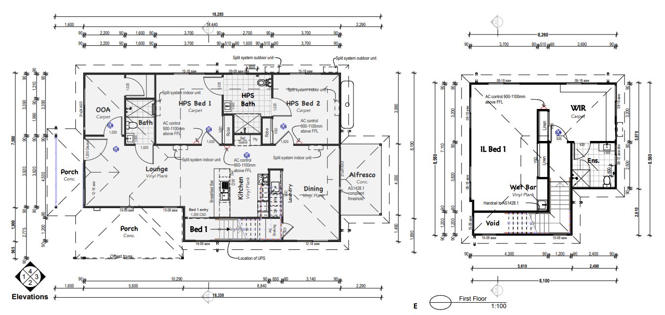 Villa 1  Cardiff Townhouse)