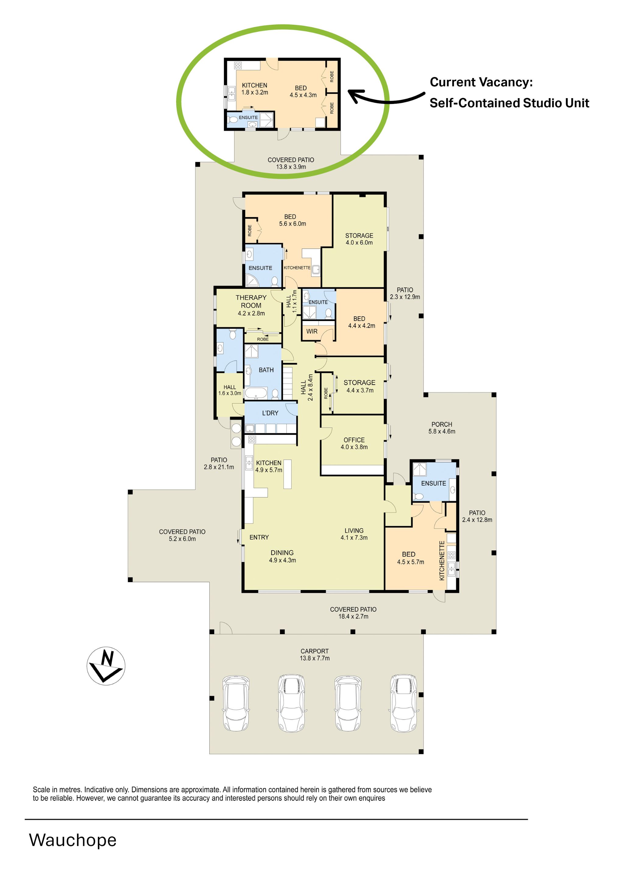 King Creek Wauchope Floor Plan_Vacancy