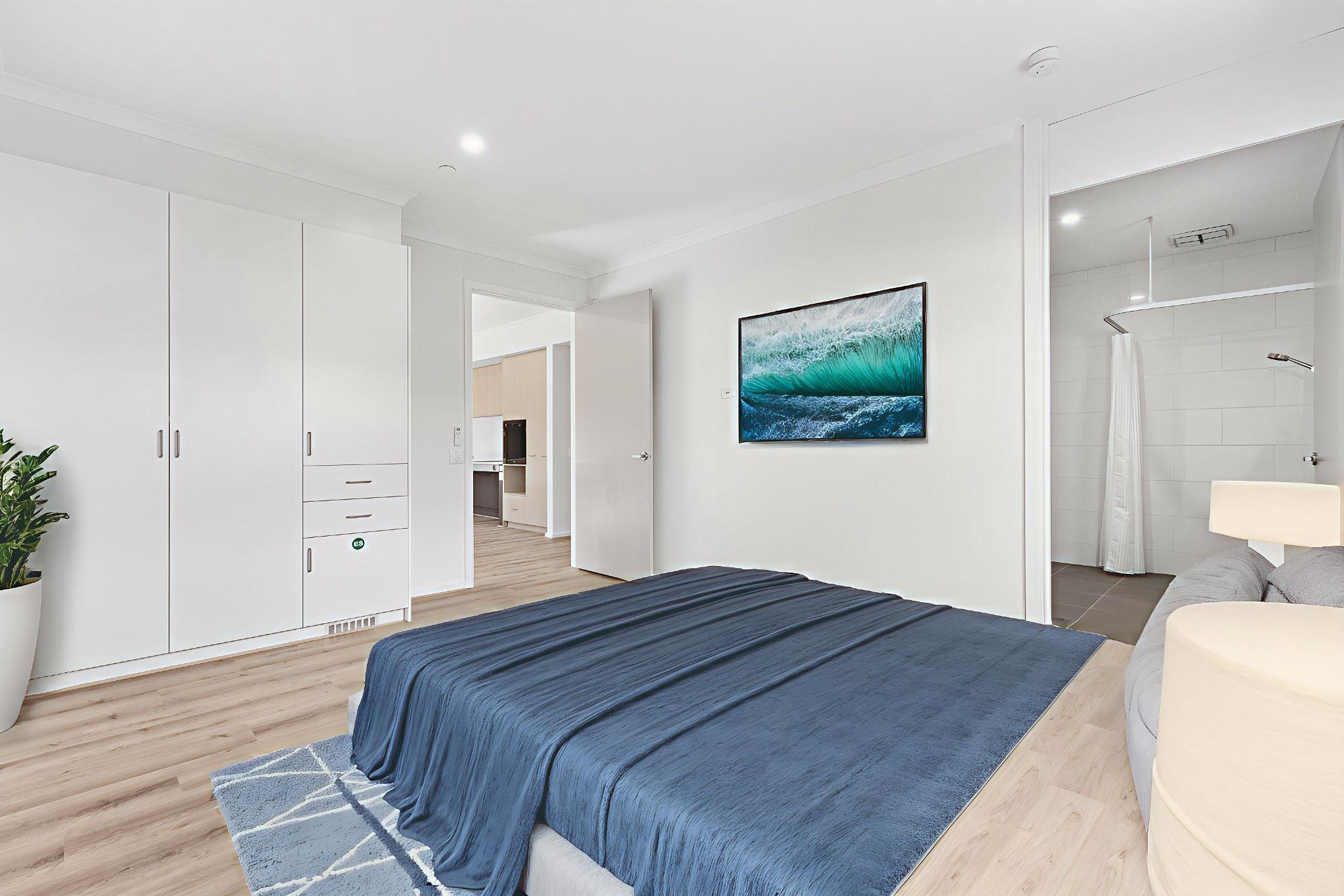 2-BR-Bedroom-1-LR-No-Logo - Bedroom - Standard - 5