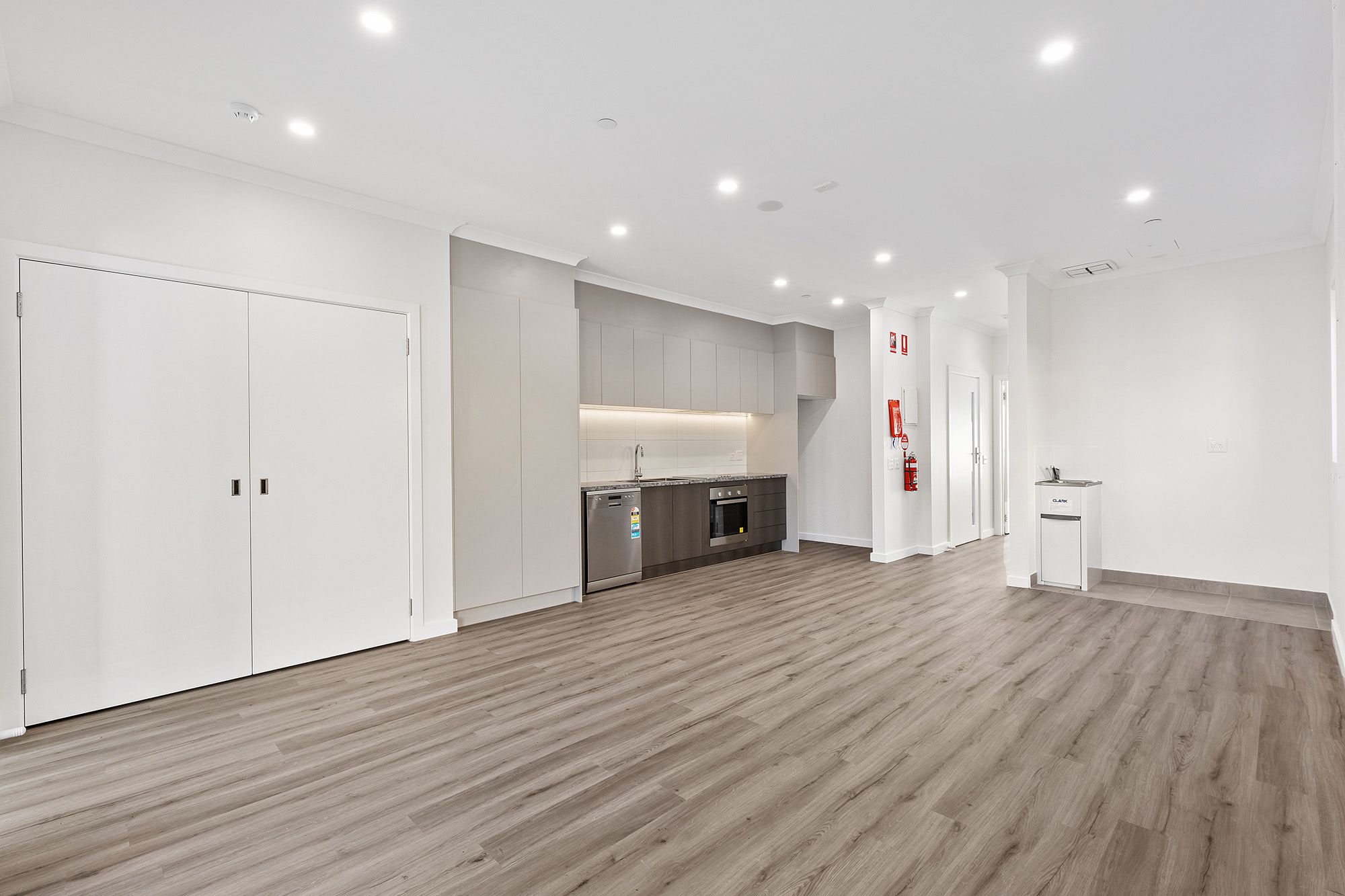 Rogers   Unit 4 Kitchen Dining Living Laundry and Hallway 1 LR No Logo