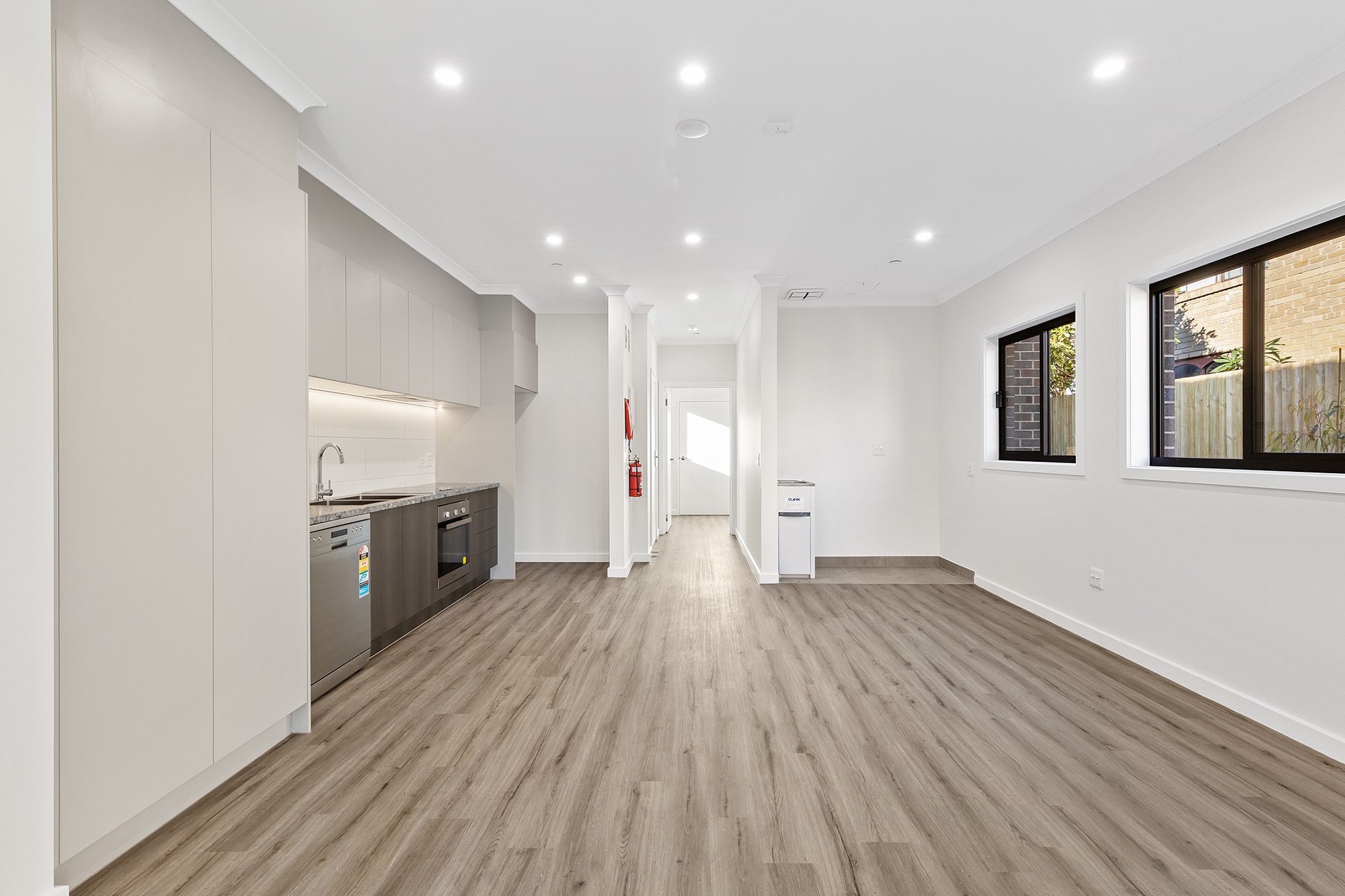 Rogers   Unit 4 Kitchen Dining Living Laundry and Hallway 2 LR No Logo