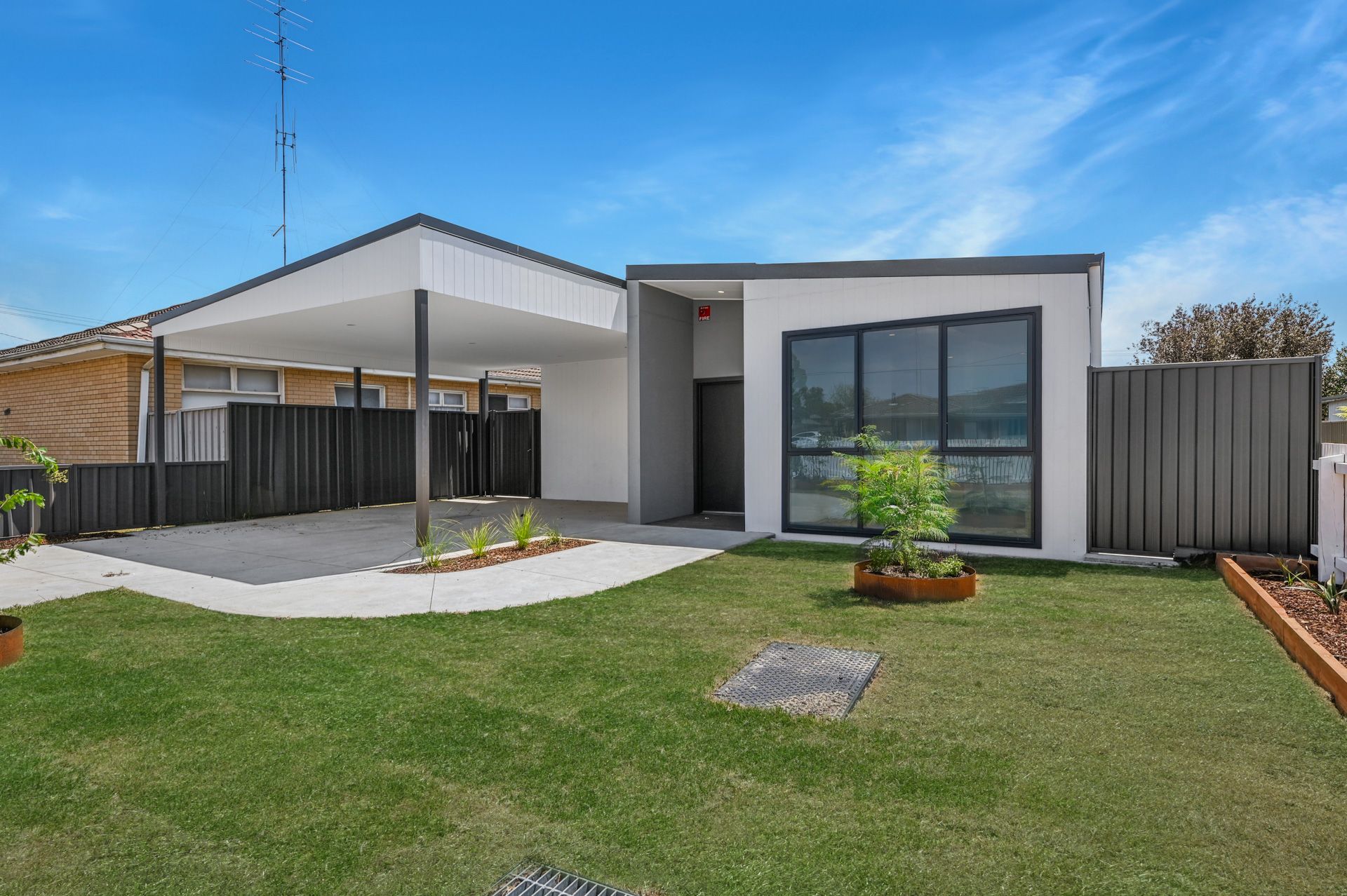 House   front view external