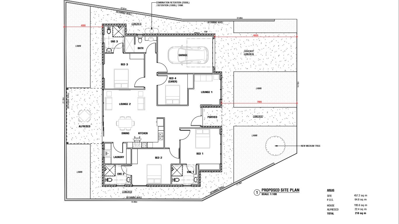 2 Olympia Cres Hackham West floor plan