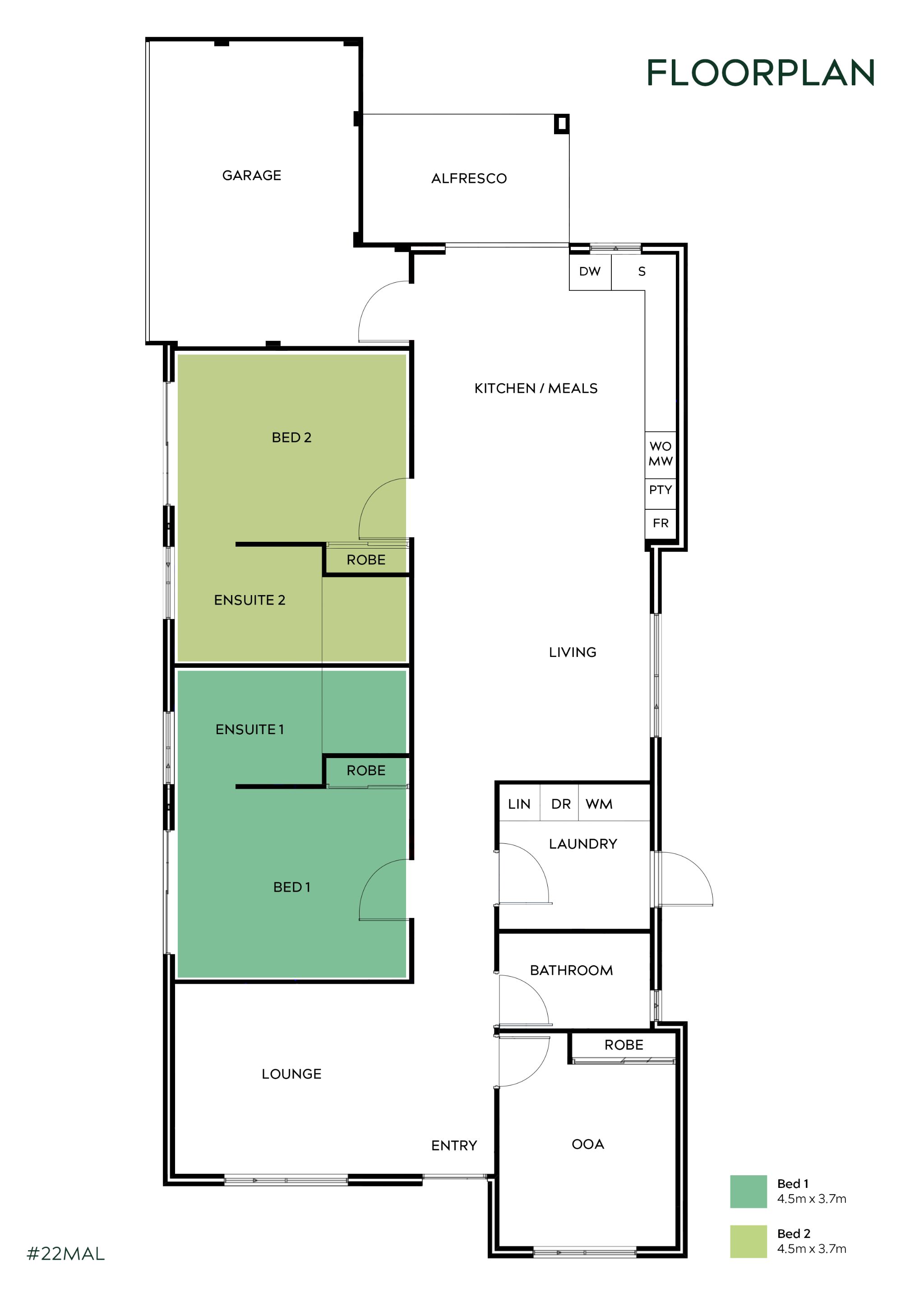 22MAL   Floorplan