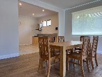 Dining Room with Kitchen in shot