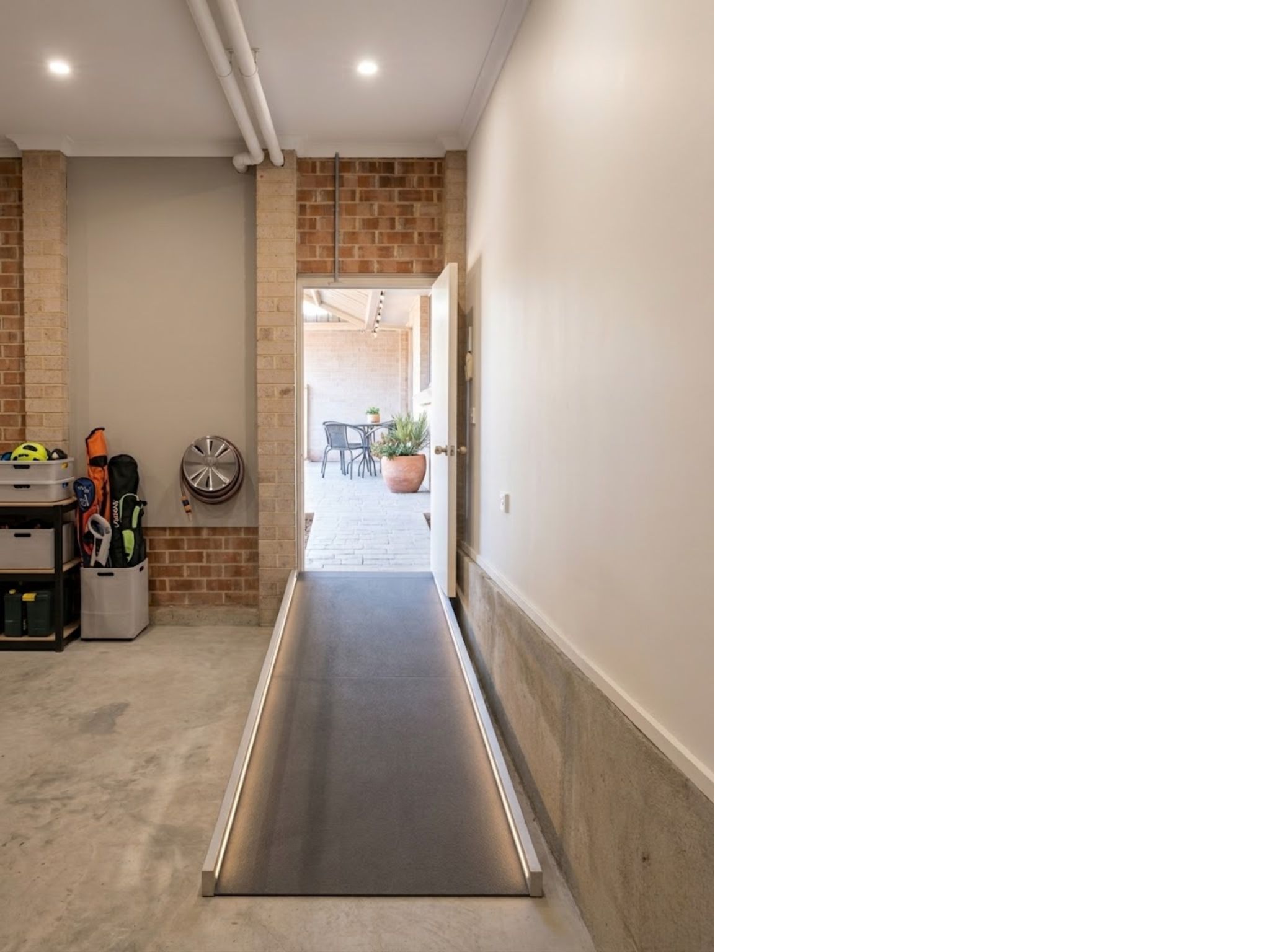 mount Annan post refurbishment garage Access