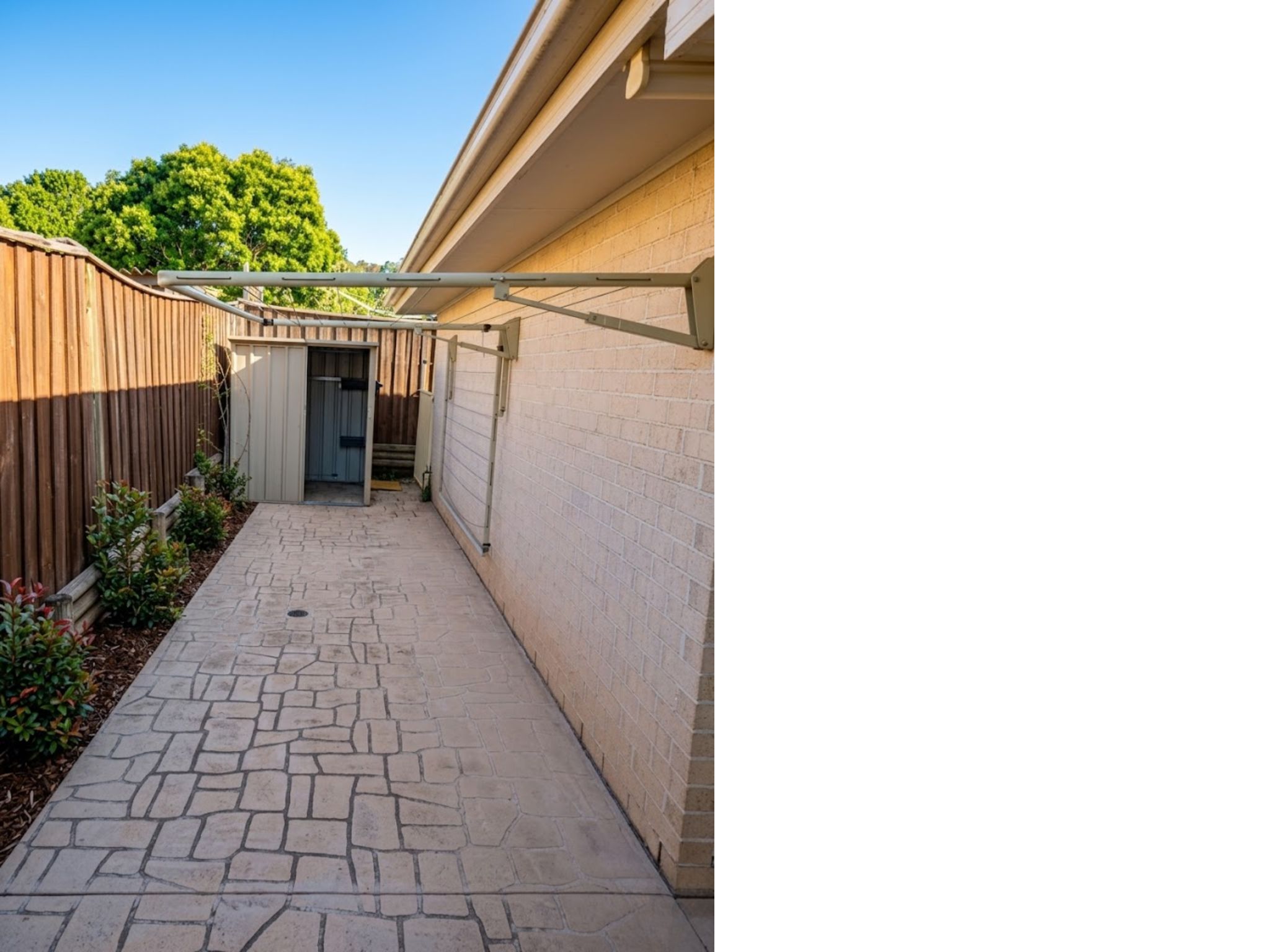 mount Annan post refurbishment clothesline