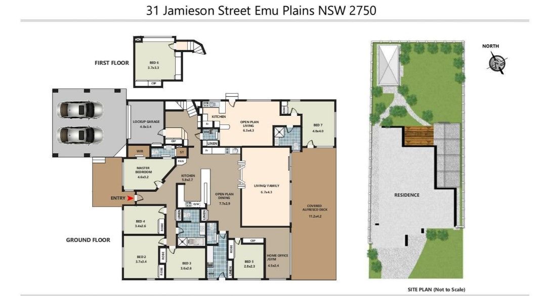 Emu PLains floor plan