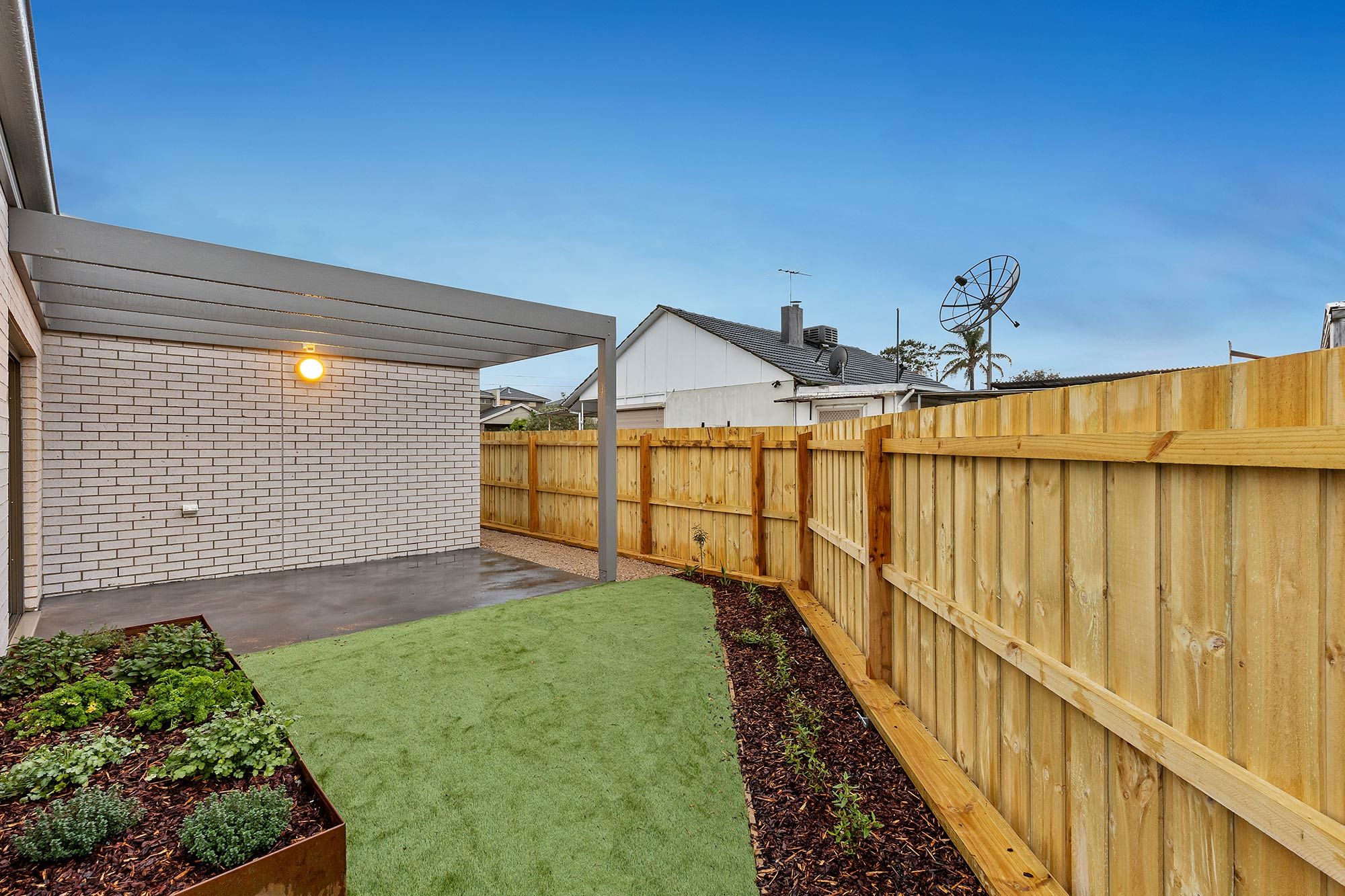 Kitchener   Unit-1-Backyard-1-Dusk-LR-No-Logo