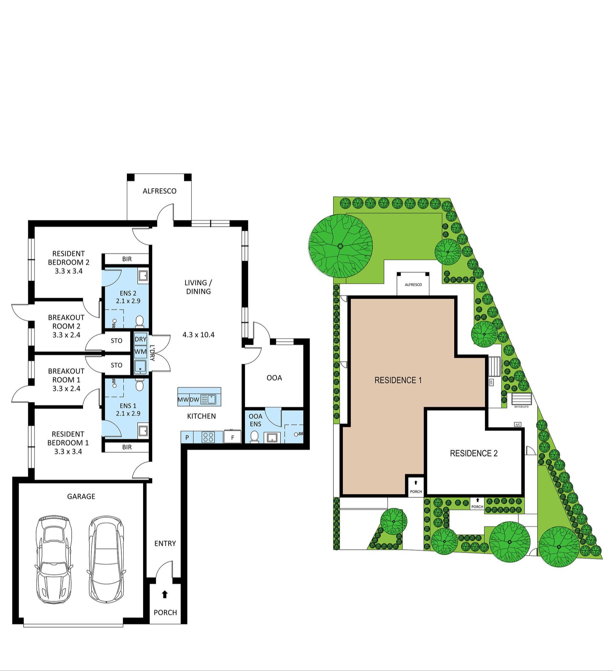 Brunswick West 2BR Robust LR