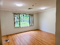 Bedroom Available with outlook to backyard