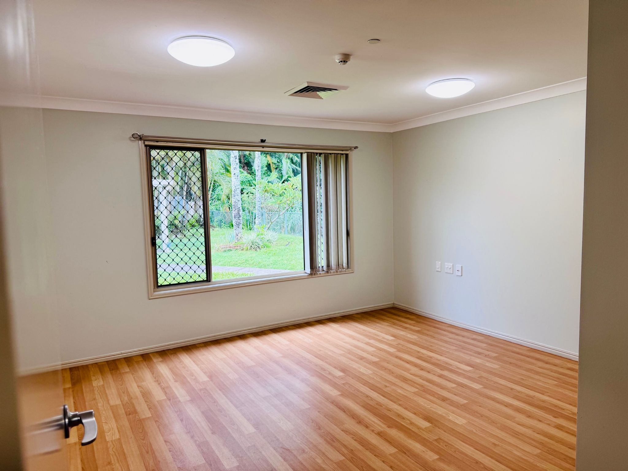 Bedroom Available with outlook to backyard