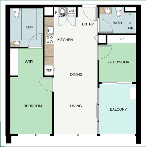 denman floorplan