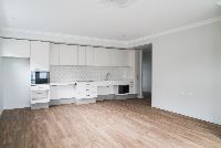 Napier villa kitchen living