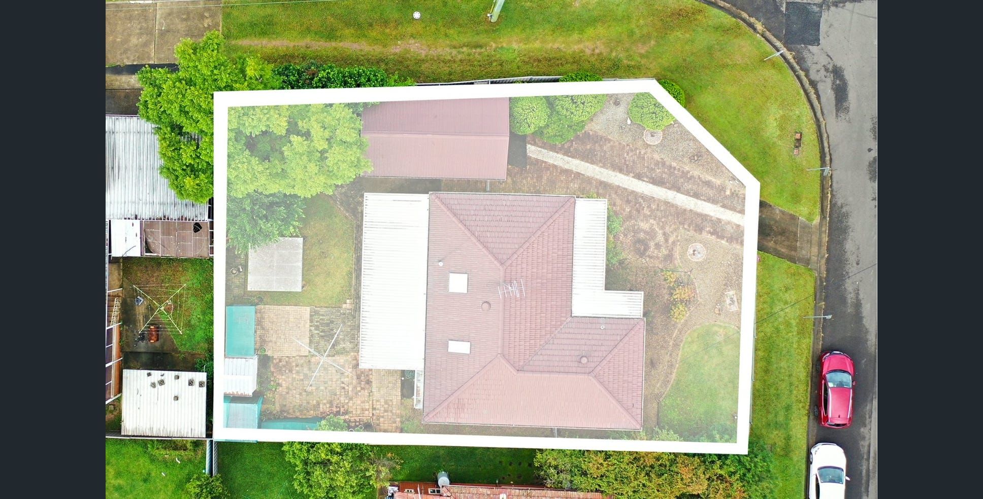 top view