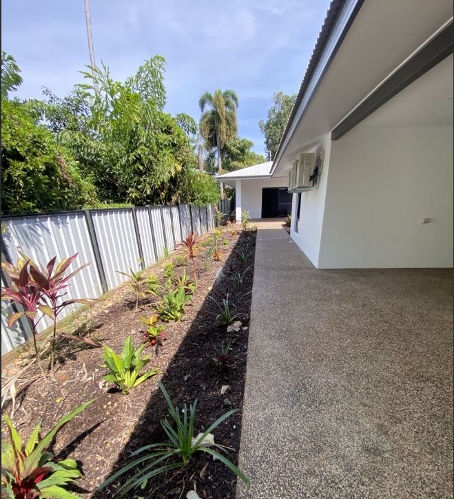 Backyard   Connecting to Villa Path