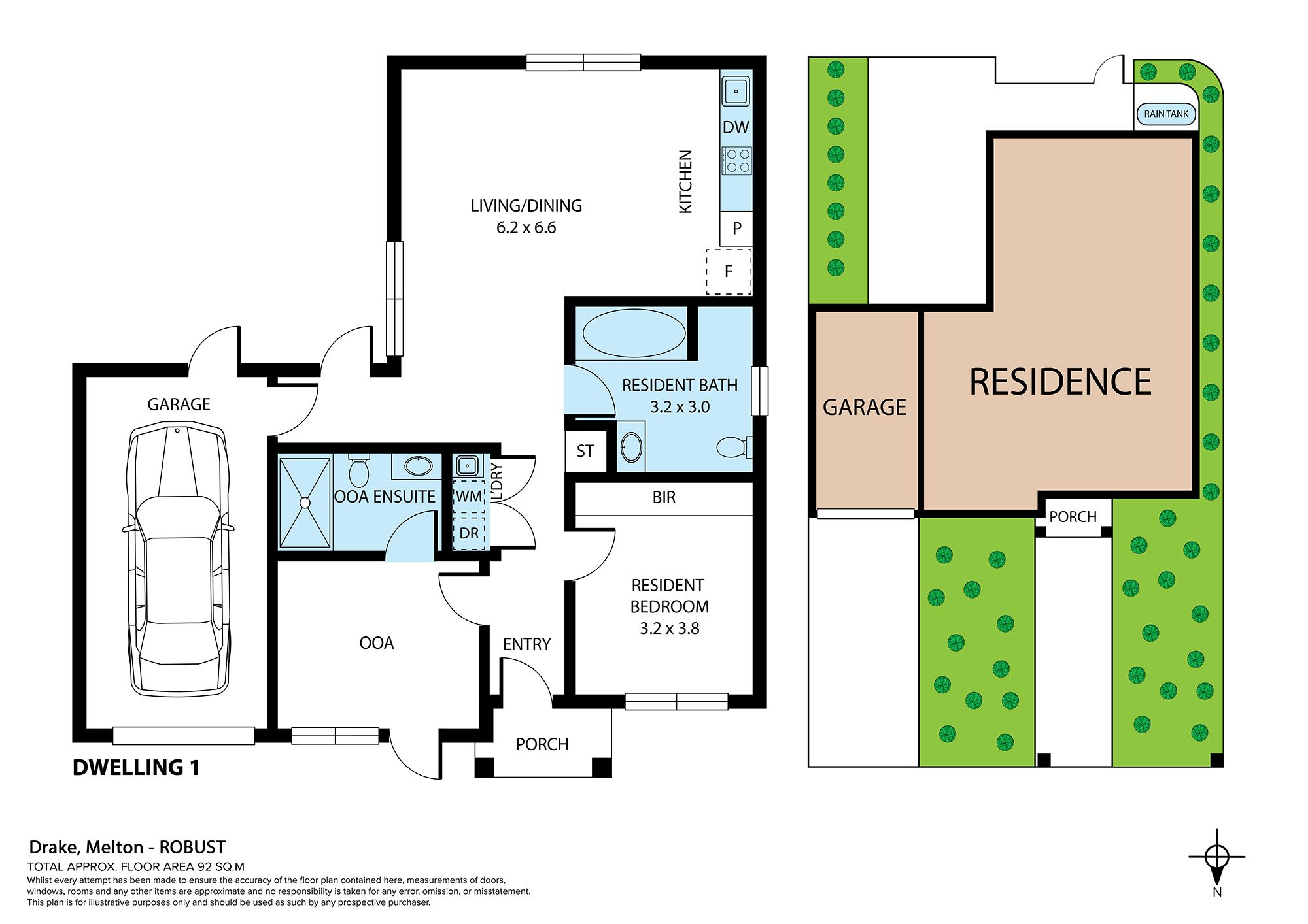 Floorplan   Drake Melton Dwelling 1 Robust LR
