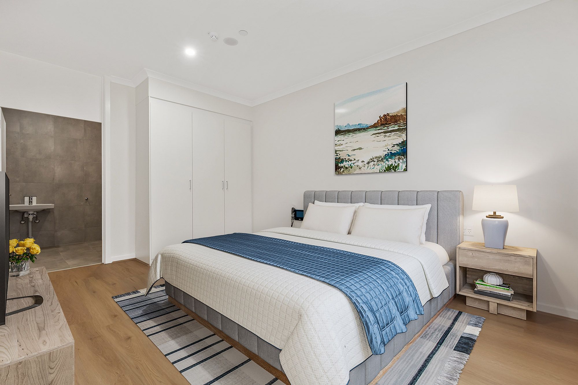 Kitchener   Unit-1-Bedroom-1-into-Ensuite-Staged-LR-No-Logo