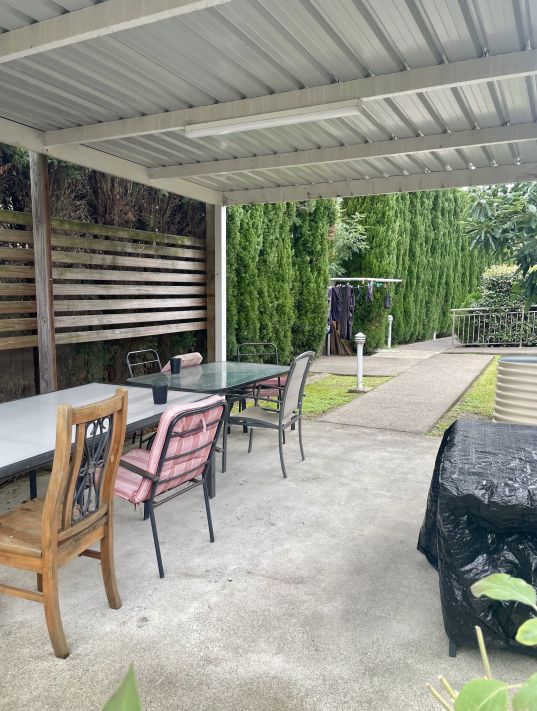 Rainbow Haven   Outdoor Patio