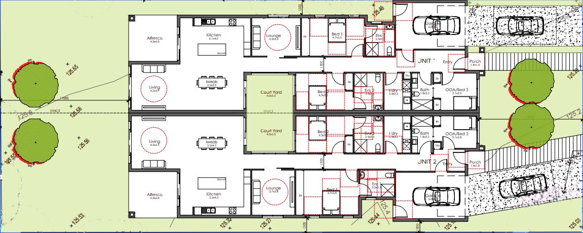 floorplan coloured_lines_removed