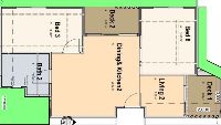 Unit 3 245 Beames St FloorPlan  1)