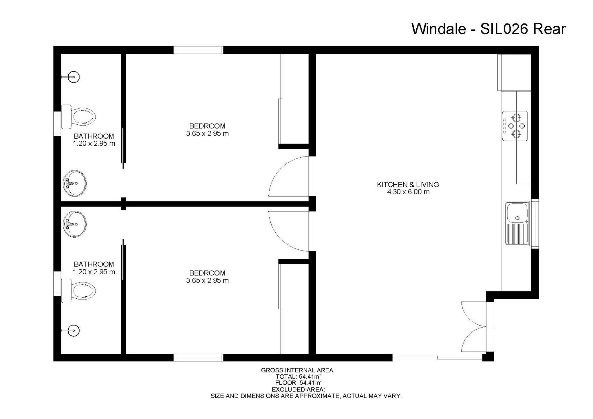 Windale   SIL026 Rear