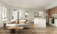 Bruns West 2 Bed Living Dining Kitchen LR