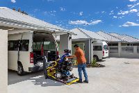 Private accessible parking