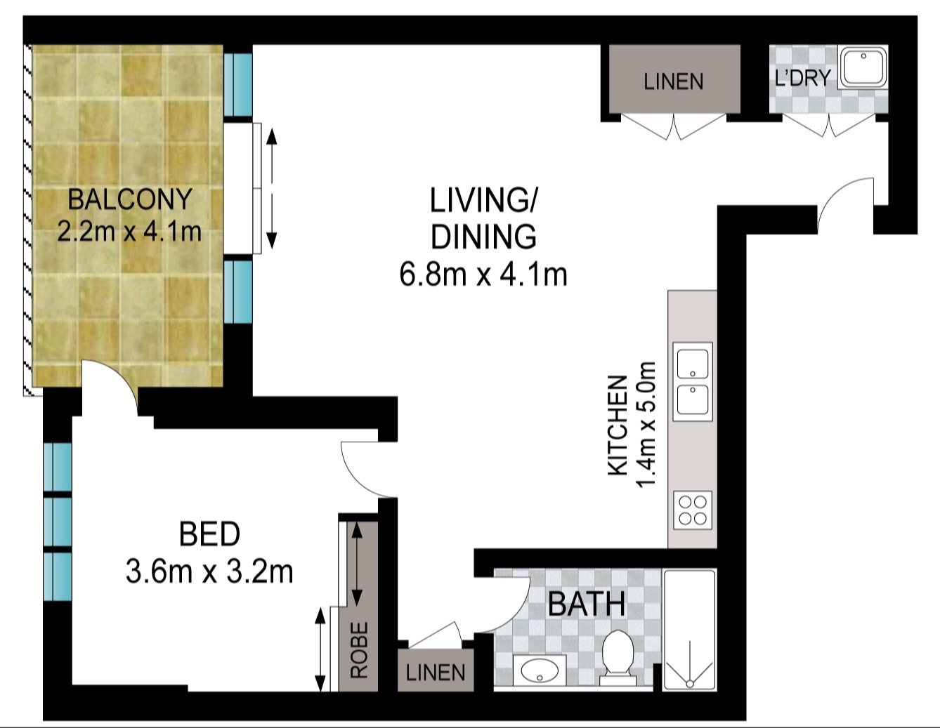 B103 Floor Plan