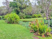 Pond view from the front of house