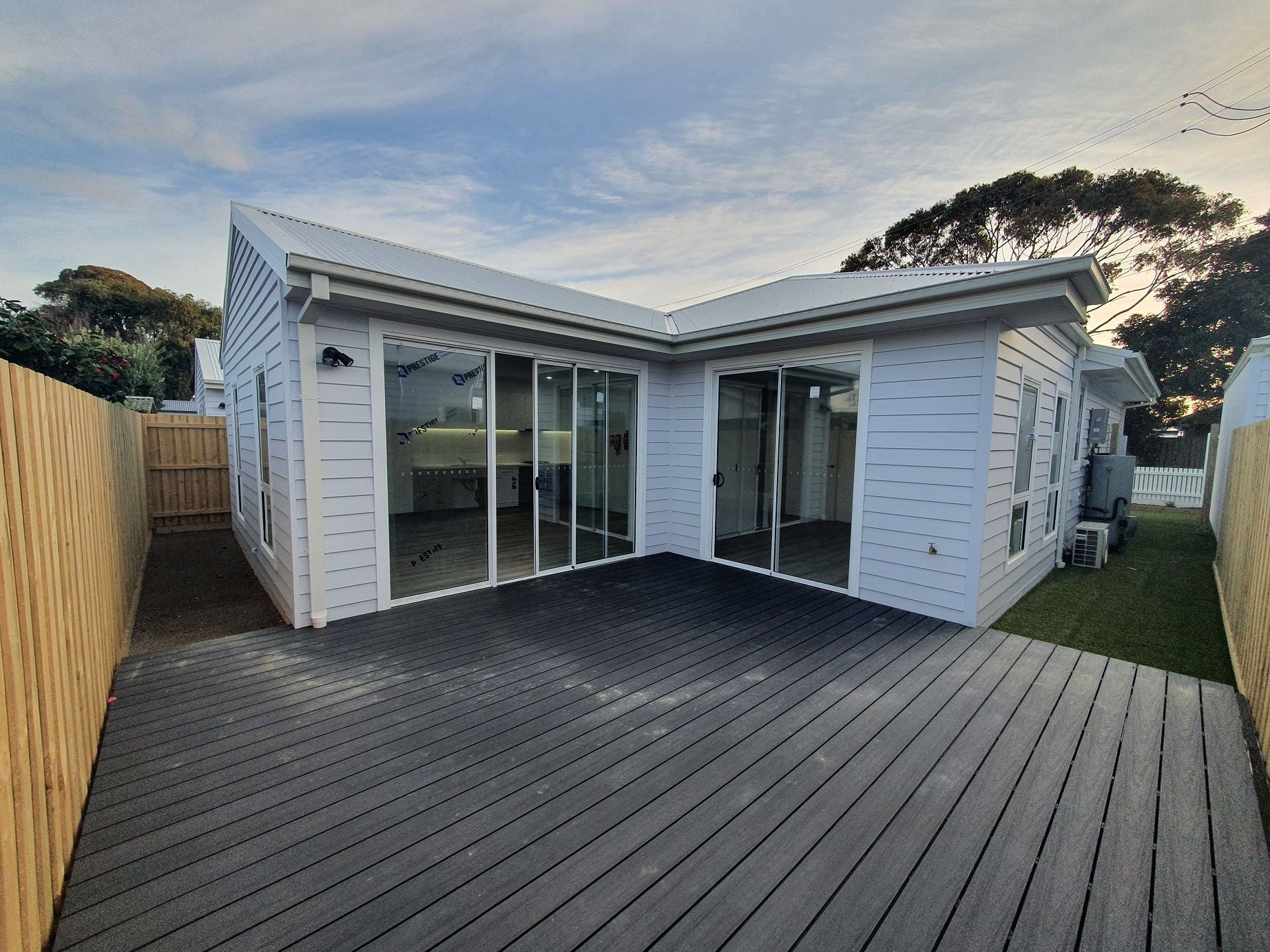 outside decking