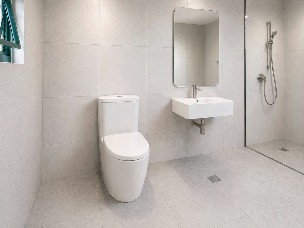 level 1   right bathroom