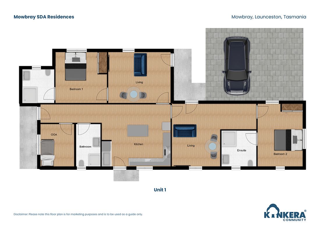 Mowbray SDA Residences TAS_1-2 BR_Robust_House & Villas_Floor Plan2_Small Size