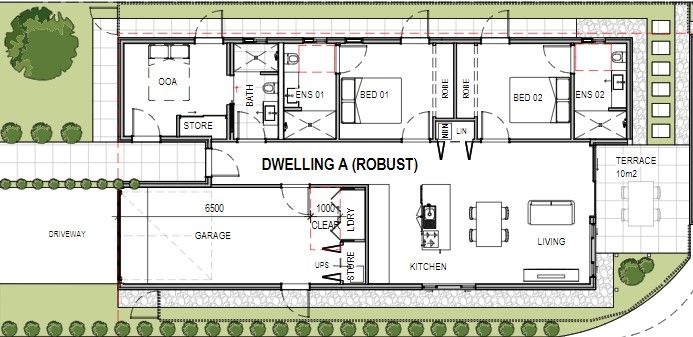 Robust Design 2 Bedroom