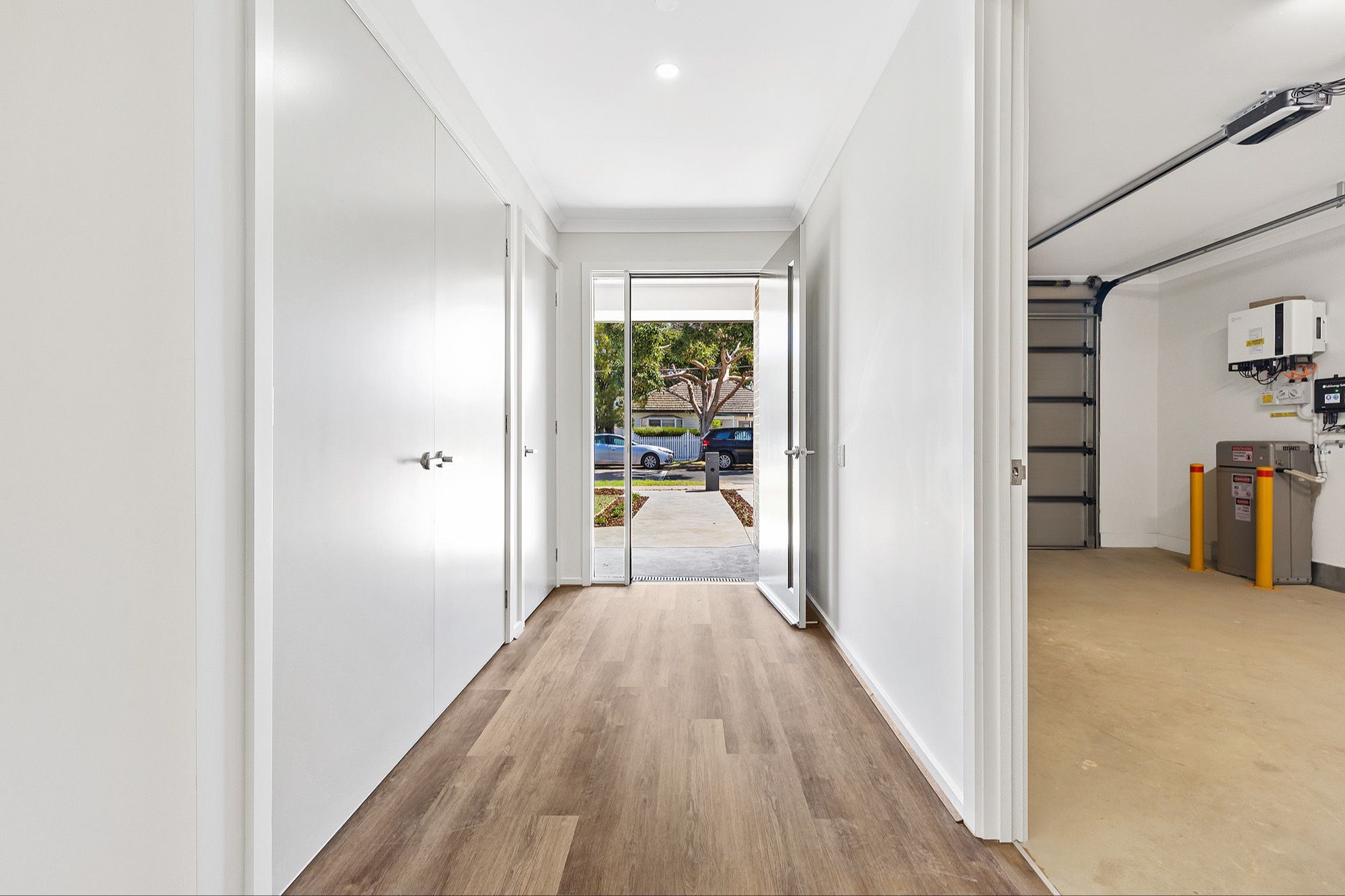 Hallway Entrance into Garage