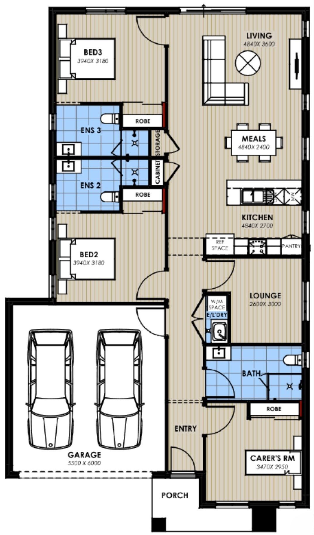 8 Weyba St Floor Plan