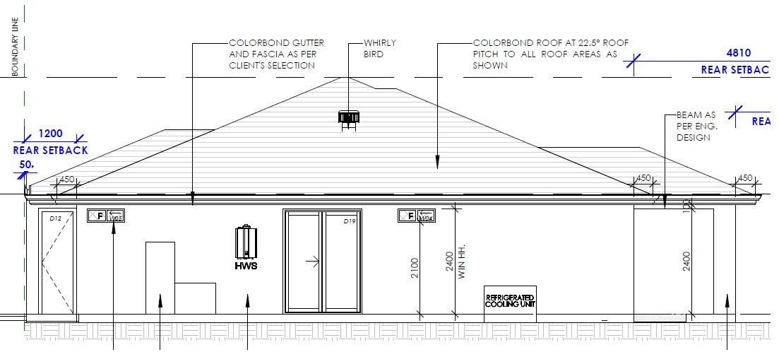Maroondah Hwy Croydon elevation rear