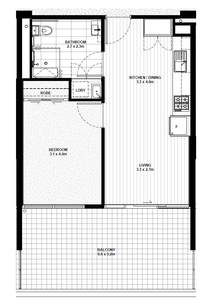 Floor Plan apartment type F