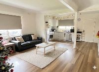 Kitchen and living room