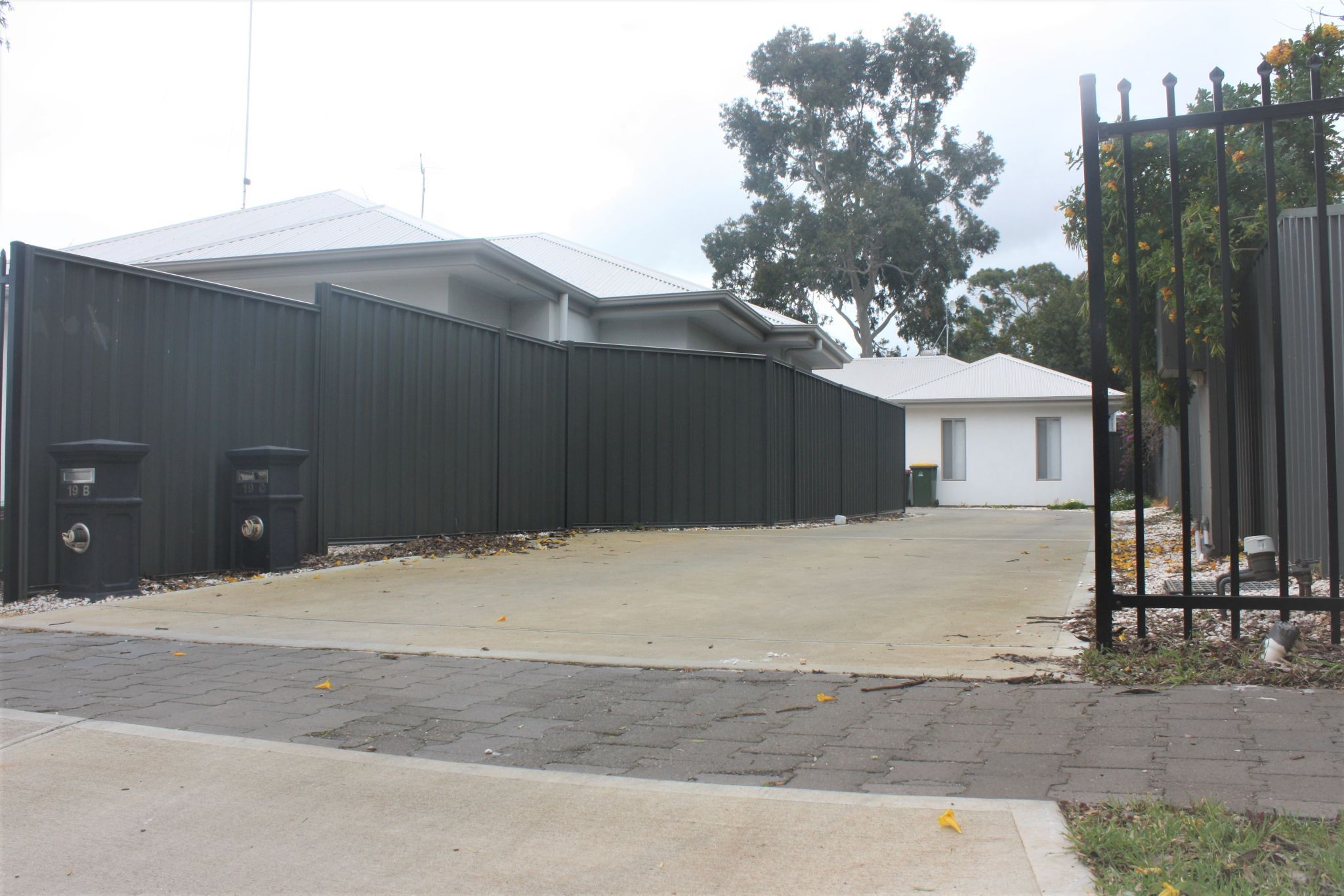 The homes are gated securely behind locked fence and a private driveway.  Currently there is one vacant room available.