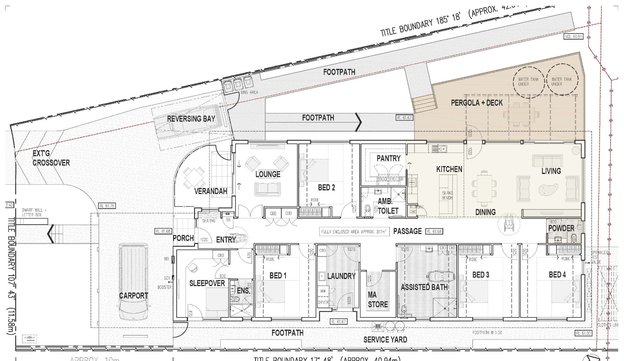 17 Helvetia Court  House Plan