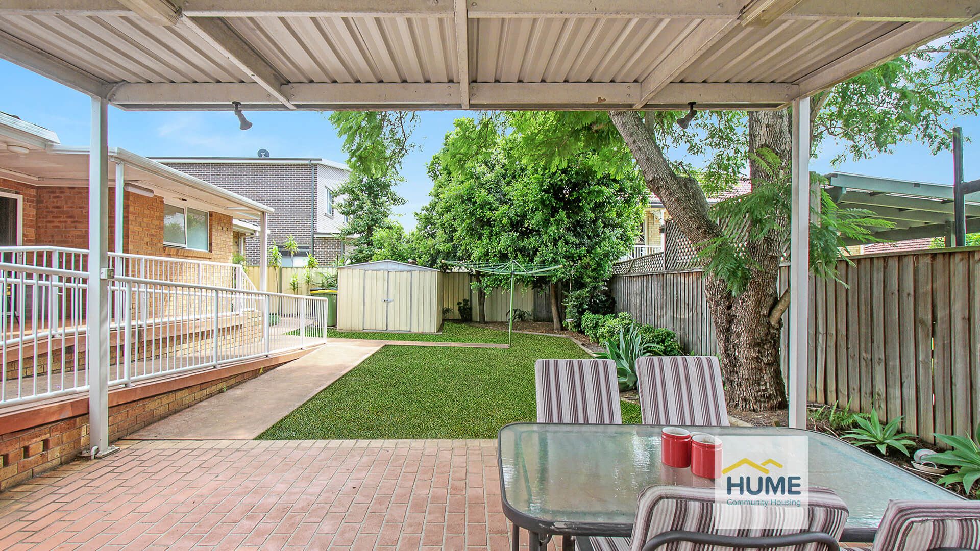 Condell Park backyard 2