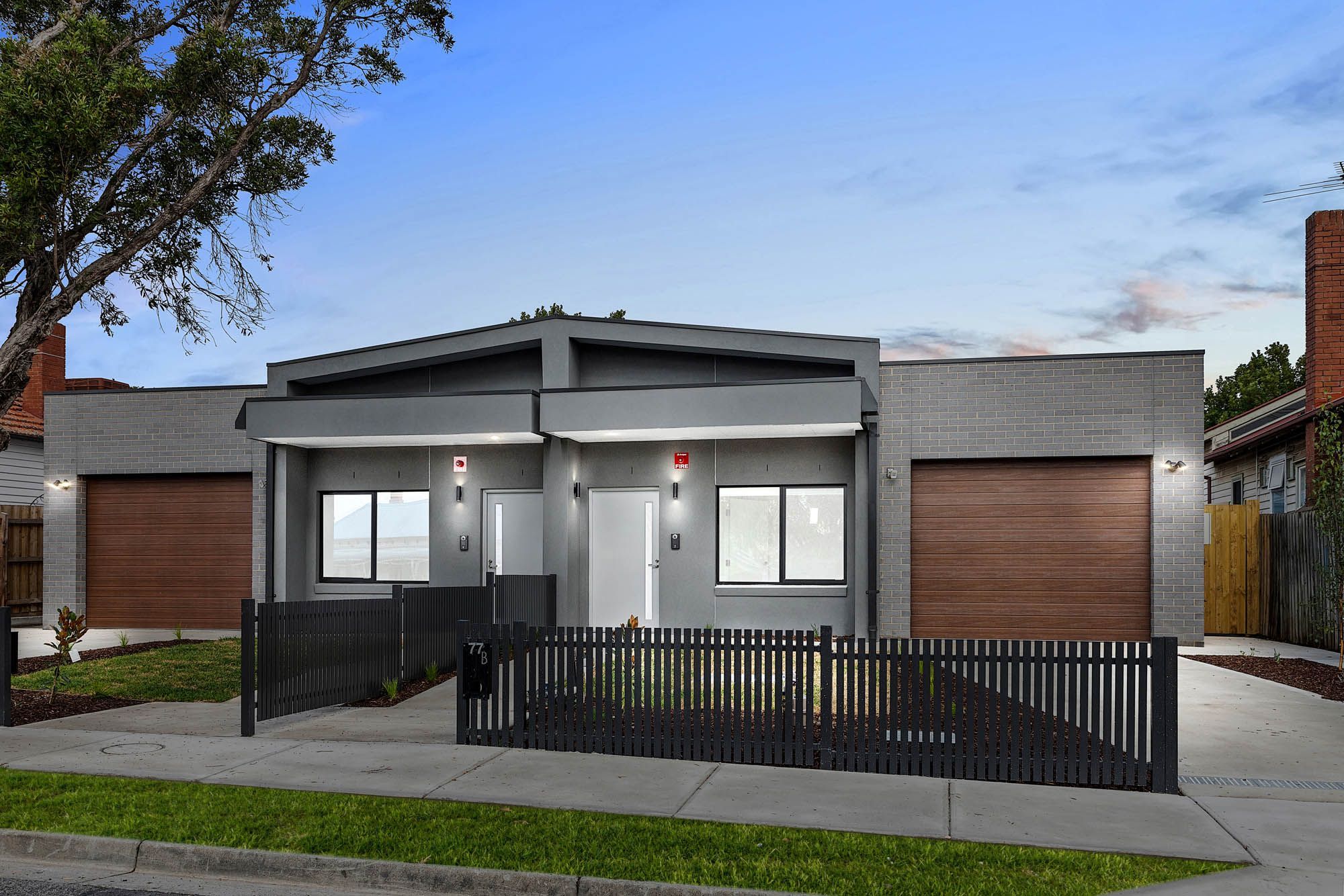 Shaftsbury Facade Dusk