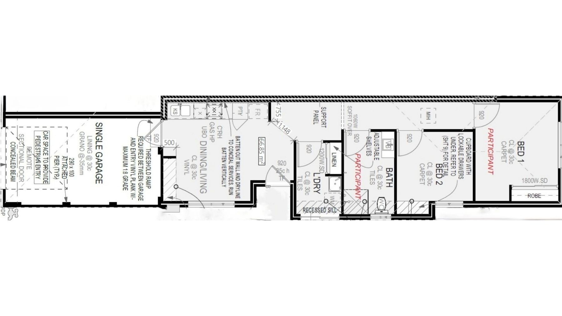 124 Avoca Chase Unit 2 FloorPlan
