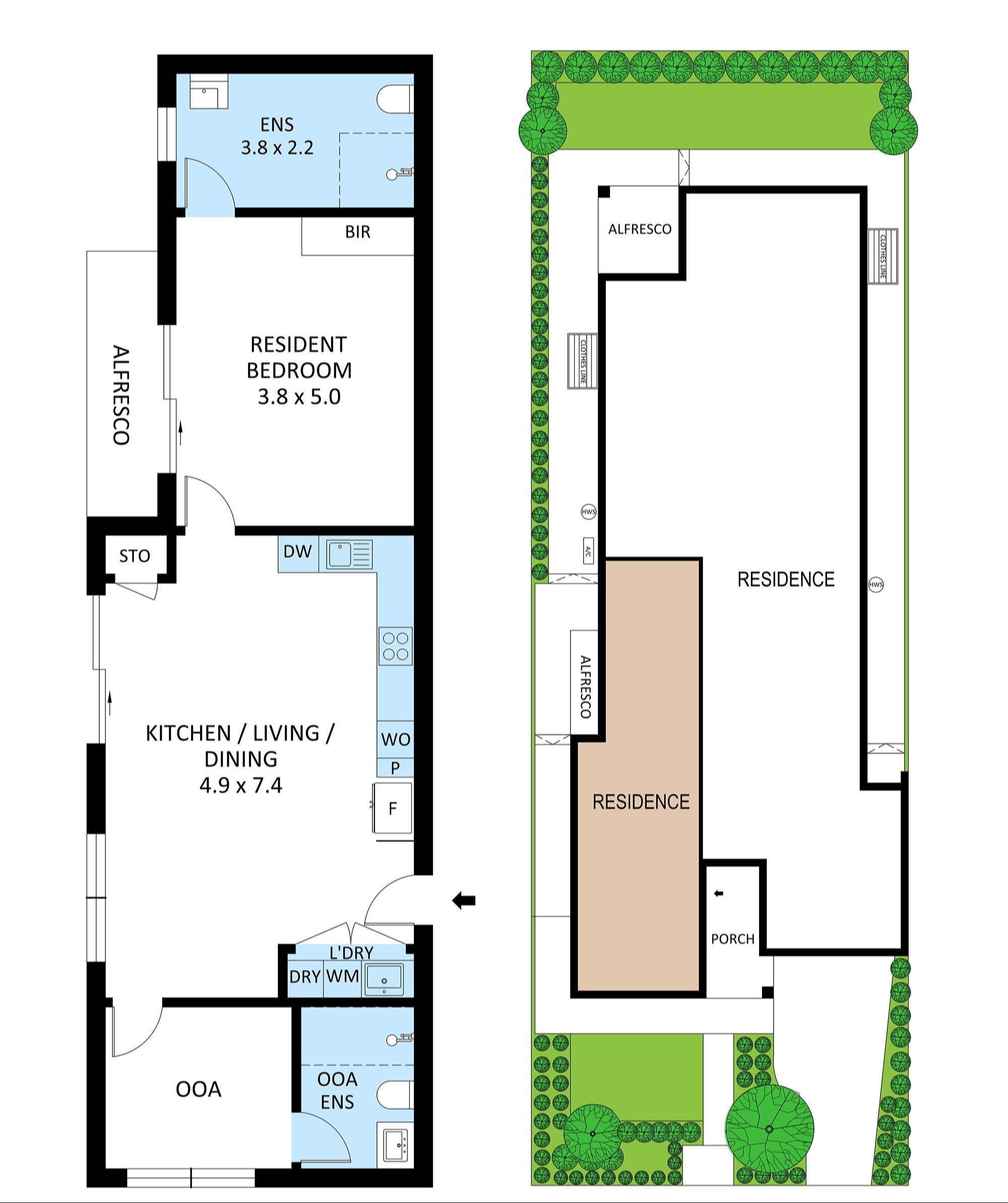 Floorplan Albion Dwelling 2 HPS