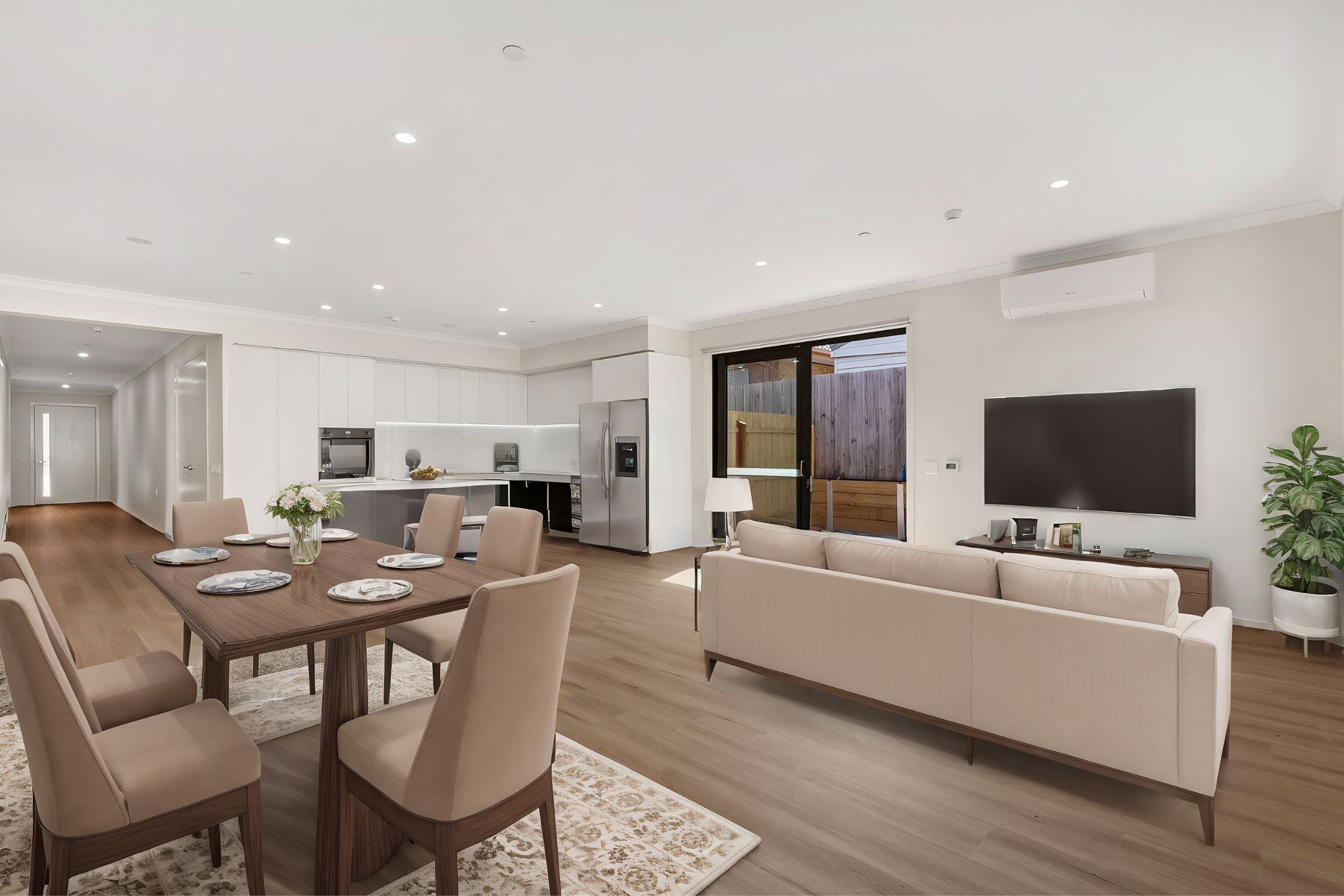 Thanos Unit-1-Living-Dining-Kitchen-Hallway-LR-No-Logo