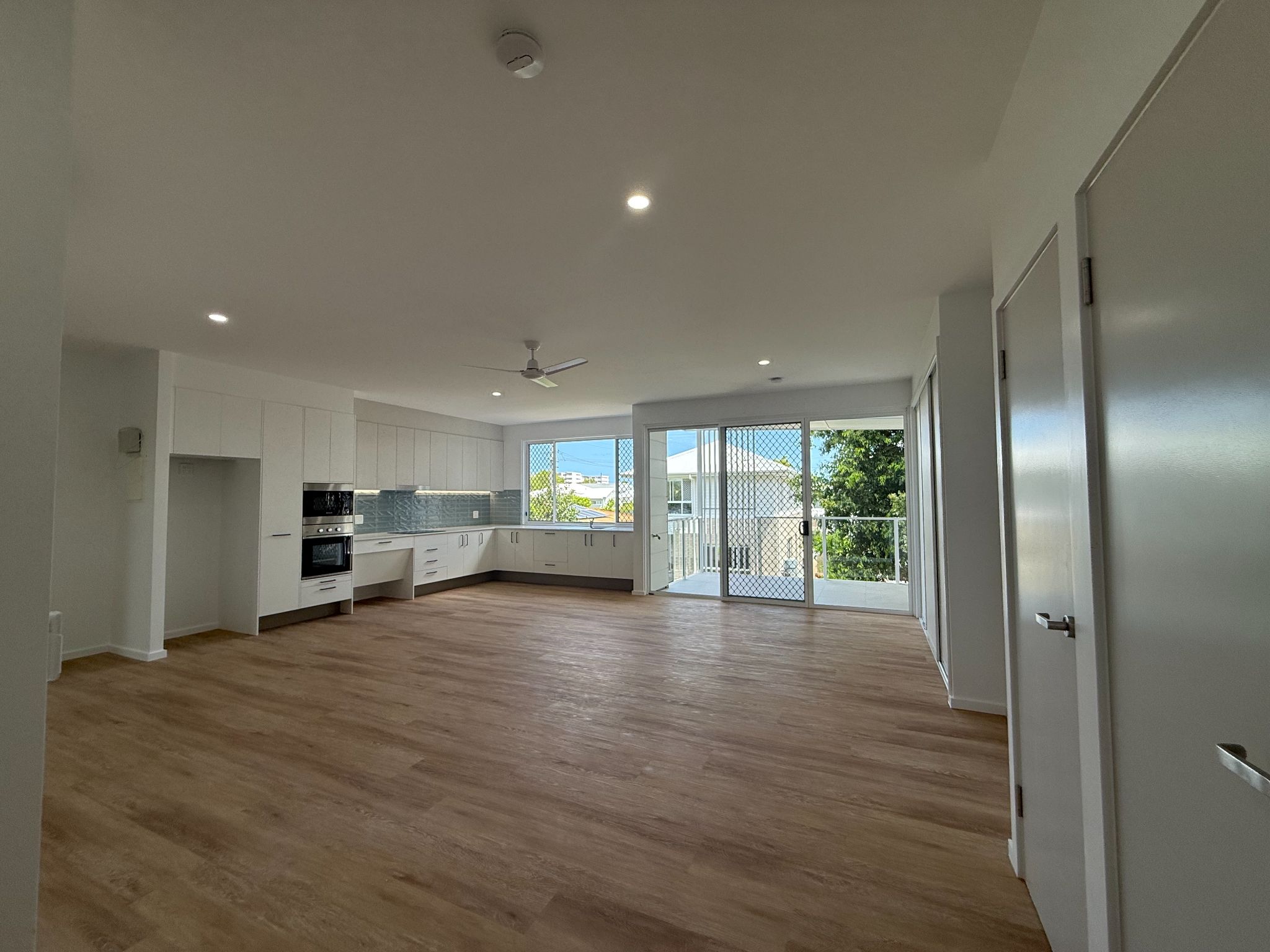 4 FA kitchen living dining balcony