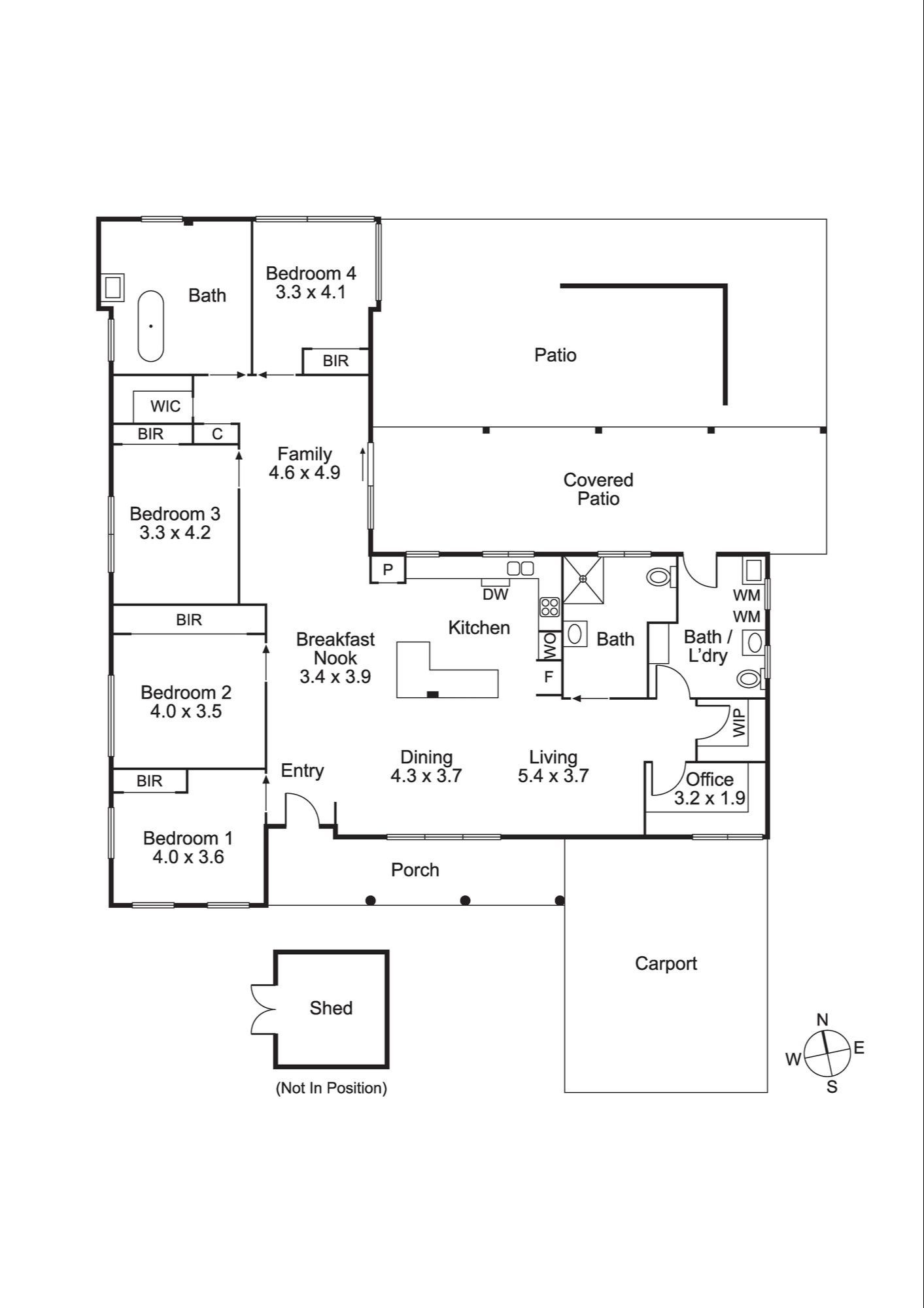 Terrey Hills floorplan